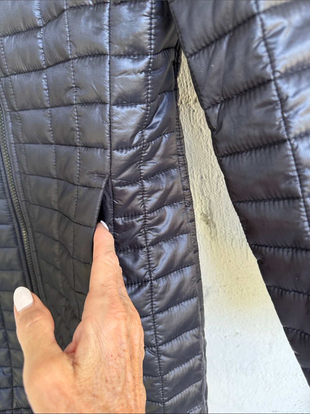Avia Quilted Tunic Jacket W Grid-Shaped Stitching Black Size Small - Picture 6 of 12